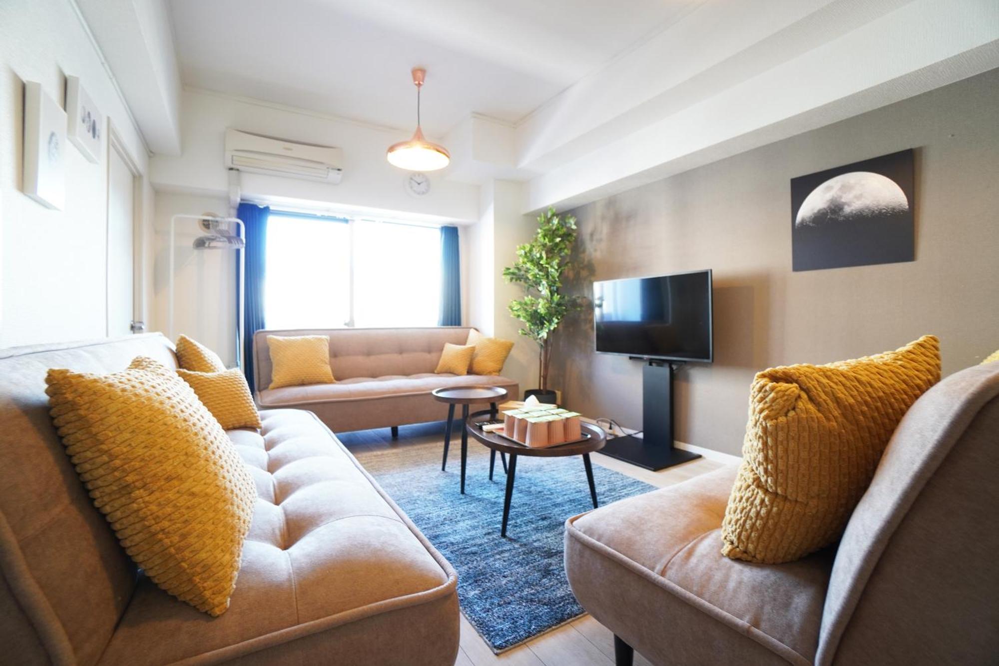 Tsurigane Building Apartment Osaka Bagian luar foto