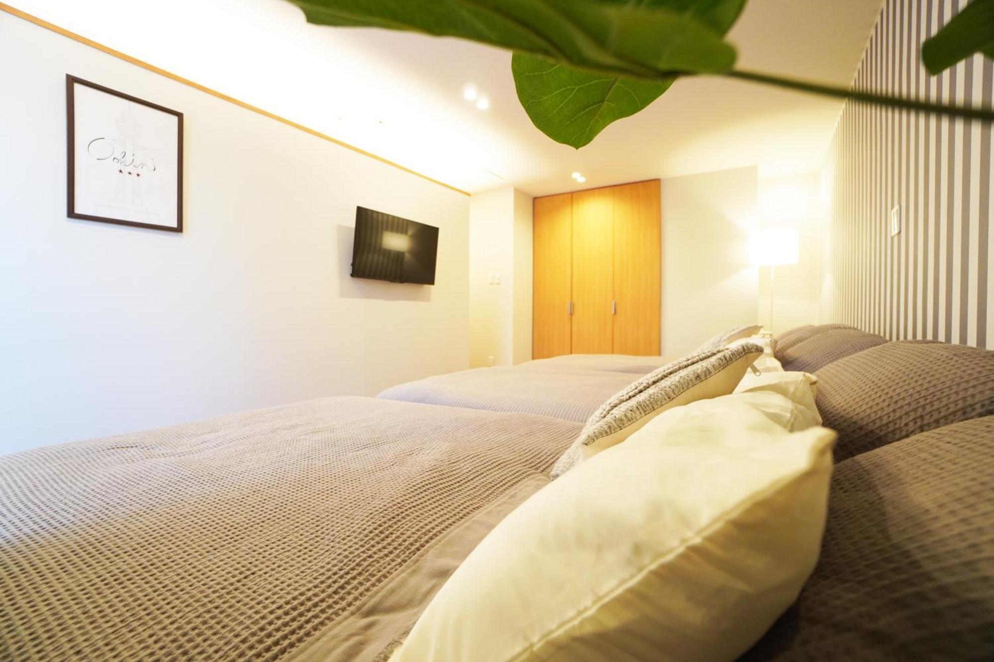Tsurigane Building Apartment Osaka Bagian luar foto