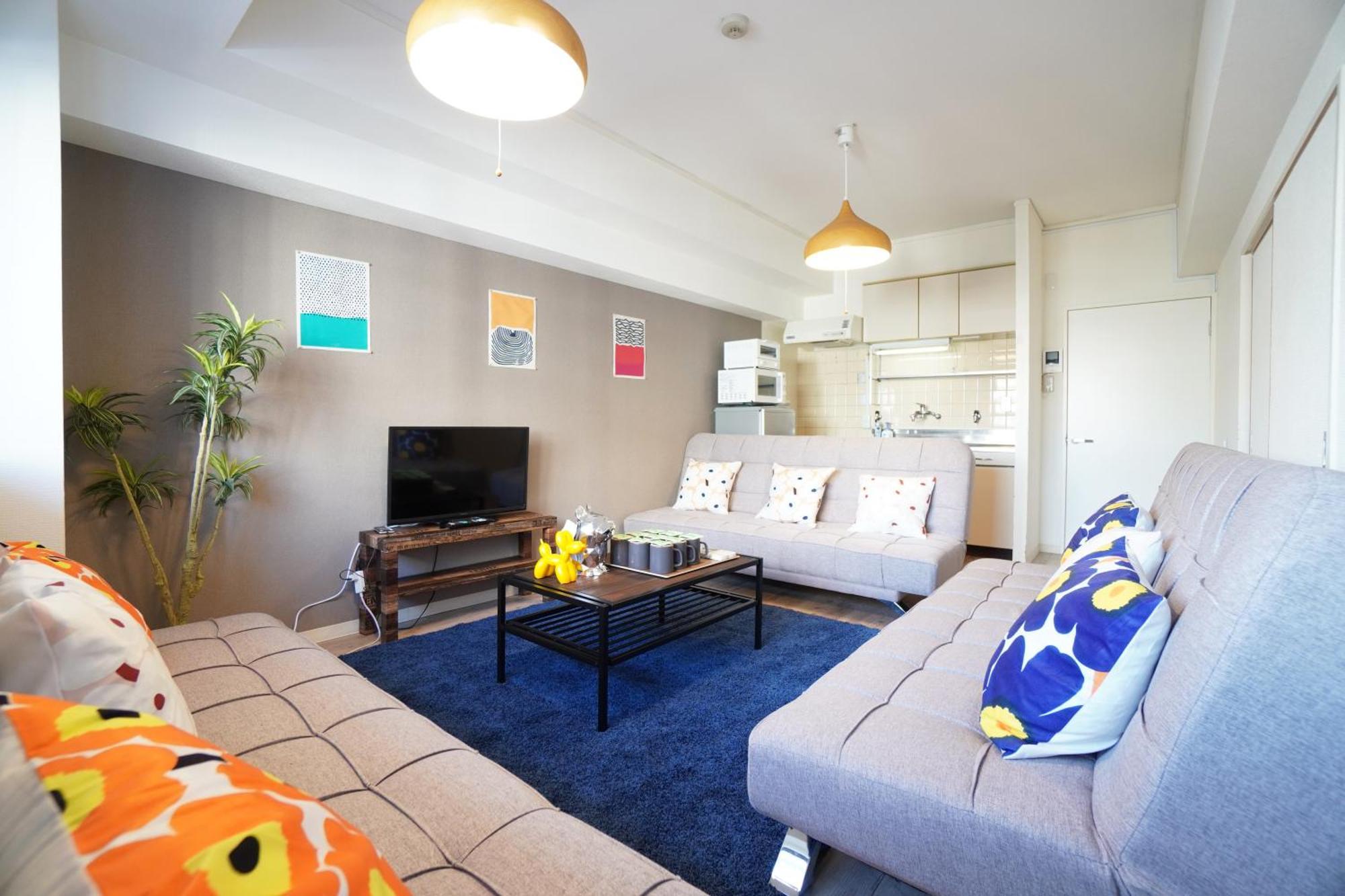 Tsurigane Building Apartment Osaka Bagian luar foto